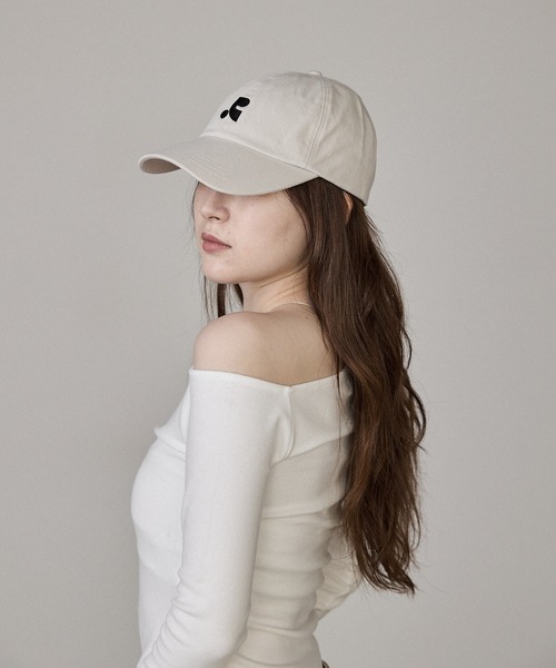 Rest&Recreation(レストアンドレクリエーション)の「Rest&Recreation/レストアンドレクリエーション RR LOGO COTTON BALL CAP キャップ(キャップ・レディース・ライトグレー/ブラック・FREE)」の7枚目の写真