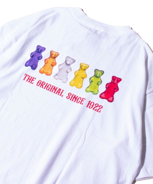 DISCUS ATHLETIC（ディスカス　アスレチック）の「【限定展開】【HARIBO×DISCUS ATHLETIC】コラボ プリント半袖Ｔシャツ（Tシャツ/カットソー・メンズ・ホワイト系その他/ブラック系その他2/ブラック系その他3/ブラック系その他/ホワイト系その他4/ホワイト系その他2/ブラック系その他4/ホワイト系その他3・FREE）」の3枚目の写真