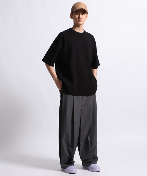 STERNBERG（スタンバーグ）の「ミラノリブプルオーバー（ニット/セーター・メンズ・ブラック/セージグリーン/ベージュ・LARGE/MEDIUM）」の17枚目の写真