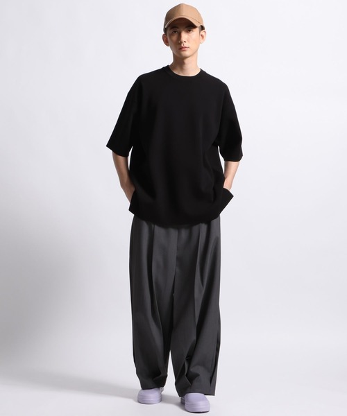 STERNBERG（スタンバーグ）の「ミラノリブプルオーバー（ニット/セーター・メンズ・ブラック/セージグリーン/ベージュ・LARGE/MEDIUM）」の18枚目の写真