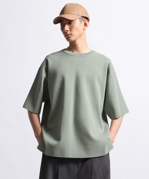 STERNBERG（スタンバーグ）の「ミラノリブプルオーバー（ニット/セーター・メンズ・ブラック/セージグリーン/ベージュ・LARGE/MEDIUM）」の4枚目の写真