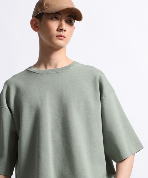 STERNBERG（スタンバーグ）の「ミラノリブプルオーバー（ニット/セーター・メンズ・ブラック/セージグリーン/ベージュ・LARGE/MEDIUM）」の5枚目の写真