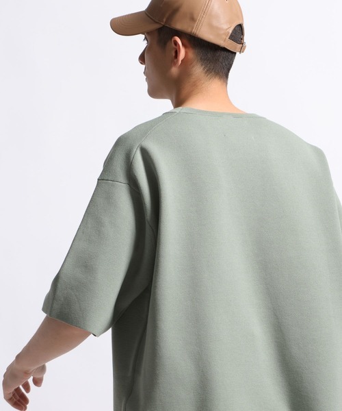 STERNBERG（スタンバーグ）の「ミラノリブプルオーバー（ニット/セーター・メンズ・ブラック/セージグリーン/ベージュ・LARGE/MEDIUM）」の6枚目の写真