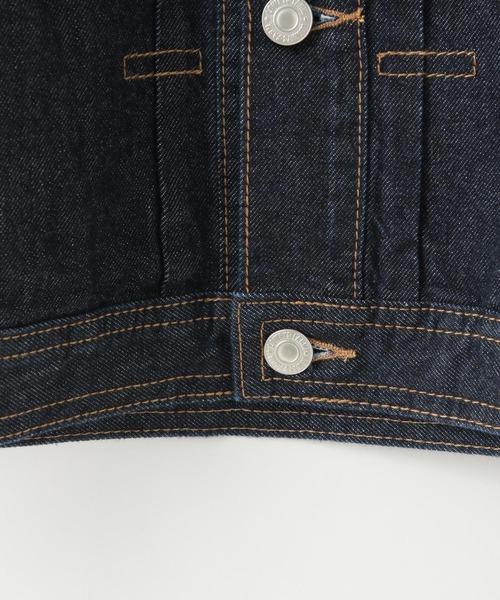 LOWRYS FARM（ローリーズファーム）の「ＣＯＮＥ　Ｇジャン　 131392（デニムジャケット・キッズ・ブルー/ワンウォッシュ・120cm/110cm/150cm/140cm/130cm）」の7枚目の写真