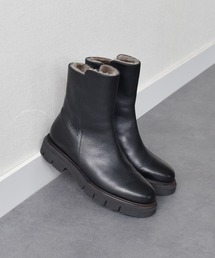 Luca Grossi | 【Luca Grossi】タンクソールムートンショートブーツ(L43020)(ブーツ)