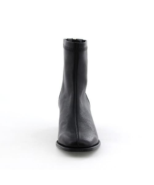 HIMIKO（ヒミコ）の「【HIMIKO】型押しコンビストレッチブーツ/641420（ブーツ・レディース・ネイビー/ボルドー/ブラック/グレー・22.5cm/23.5cm/24.5cm/25.0cm/23.0cm/24.0cm/22.0cm/25.5cm/26.0cm/26.5cm/21.5cm）」の6枚目の写真