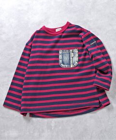 ﾄﾞﾗｲｺｯﾄﾝﾎﾞｰﾀﾞｰﾊｰﾄﾊﾟｯﾁﾄｯﾌﾟ（Tシャツ/カットソー）｜Vivienne Westwood