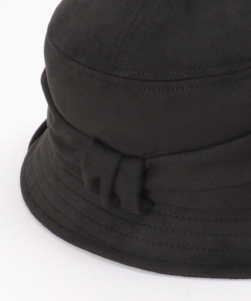 ikka（イッカ）の「エコスエードキャスケット（キャスケット・レディース・ブラック/ブラウン・FREE）」の10枚目の写真