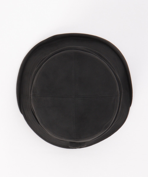 ikka（イッカ）の「エコスエードキャスケット（キャスケット・レディース・ブラック/ブラウン・FREE）」の7枚目の写真