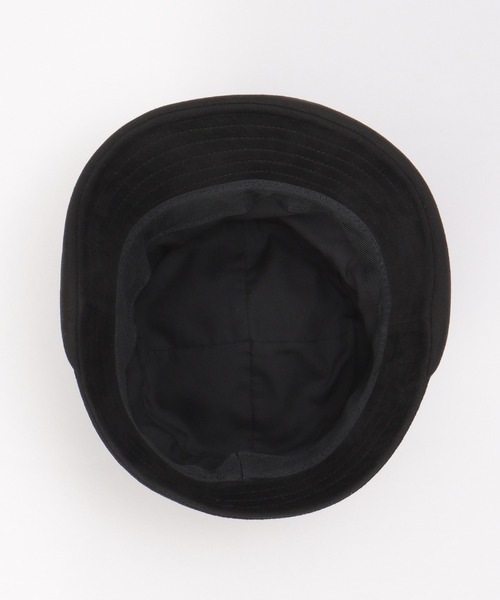 ikka（イッカ）の「エコスエードキャスケット（キャスケット・レディース・ブラック/ブラウン・FREE）」の8枚目の写真