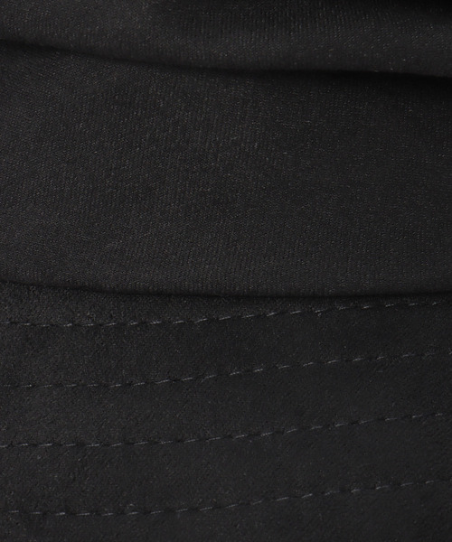 ikka（イッカ）の「エコスエードキャスケット（キャスケット・レディース・ブラック/ブラウン・FREE）」の12枚目の写真