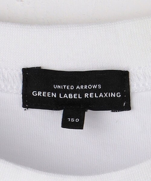 green label relaxing(グリーンレーベルリラクシング)の「TJ 天竺×チェック ドッキング ワンピース / キッズ 140cm-160cm(ワンピース・キッズ・ライトブルー/ブラウン・140cm/160cm/150cm)」の12枚目の写真