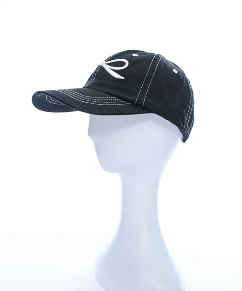 clear（クリア）の「リボンデニムキャップ [バレエコア ガーリー カジュアル]（キャップ・レディース・ライトブルー/ブラック・F）」の10枚目の写真