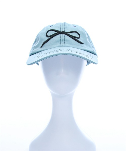 clear（クリア）の「リボンデニムキャップ [バレエコア ガーリー カジュアル]（キャップ・レディース・ライトブルー/ブラック・F）」の13枚目の写真