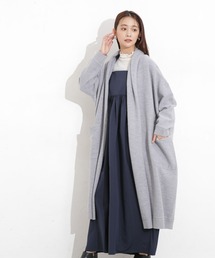 NANO universe（ナノユニバース）の「【WEB限定】タフタギャザーキャミソールワンピース（ワンピース）」