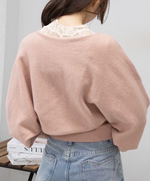 セール】リボンニットボレロ アンサンブル（ニット/セーター