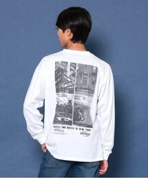 【大人向けサイズあり】NYCバックフォト長袖Tシャツ