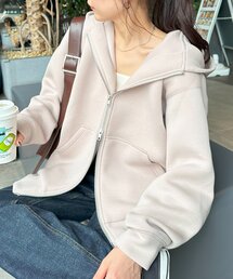 DISCOAT | 【WEB限定】ダンボールビッグフードパーカー(パーカー)