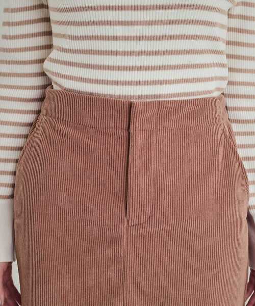 SHOO・LA・RUE（シューラルー）の「◆【洗える】あったかコーデュロイナロースカート（スカート・レディース・ピンク系/ベージュ/チャコールグレー・04/03/02/01）」の19枚目の写真