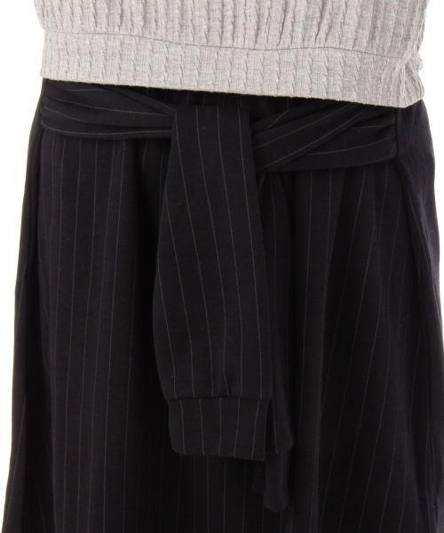 SHOO・LA・RUE(シューラルー)の「腰巻風ワンピース(ワンピース・レディース・ブルー/ホワイト/グレー・03/02)」の7枚目の写真