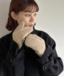 DISCOAT | ニット三つ指ミトン(手袋)