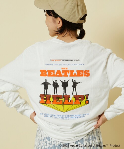 【セール】Freada/フリーダ THE BEATLES ”HELP/ヘルプ”ロゴ ロンT（Tシャツ/カットソー）｜Freada（フリーダ）