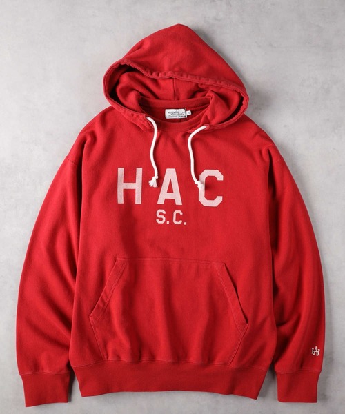 Right-on（ライトオン）の「【Hollywood athletic co】アフターフーデッドパーカー（パーカー・メンズ・オフホワイト/ネイビー/レッド・L/LL/XXL/M）」の14枚目の写真