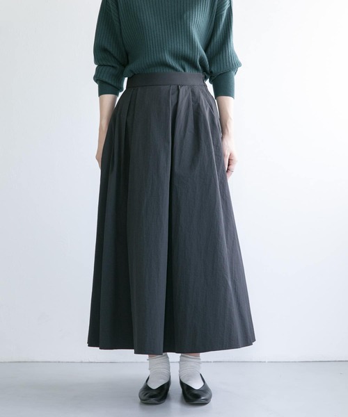 FORK&SPOON（フォークアンドスプーン）の「FORK&SPOON　シャンブレータックスカート（スカート・レディース・グリーン系その他/ブラック・1/2）」の20枚目の写真