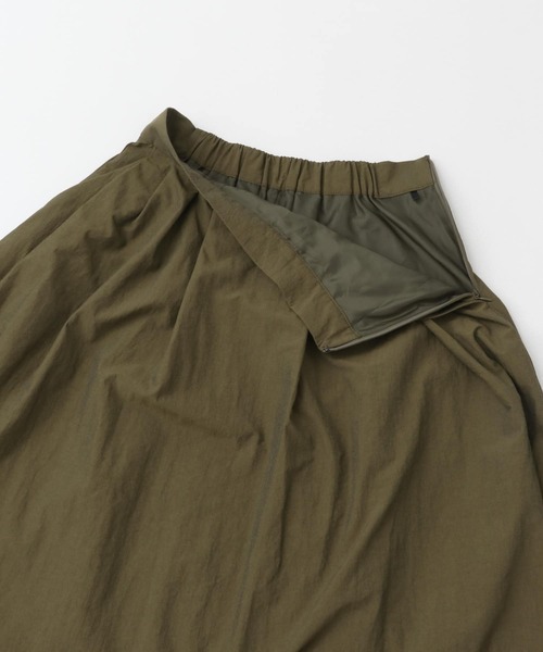 FORK&SPOON（フォークアンドスプーン）の「FORK&SPOON　シャンブレータックスカート（スカート・レディース・グリーン系その他/ブラック・1/2）」の10枚目の写真