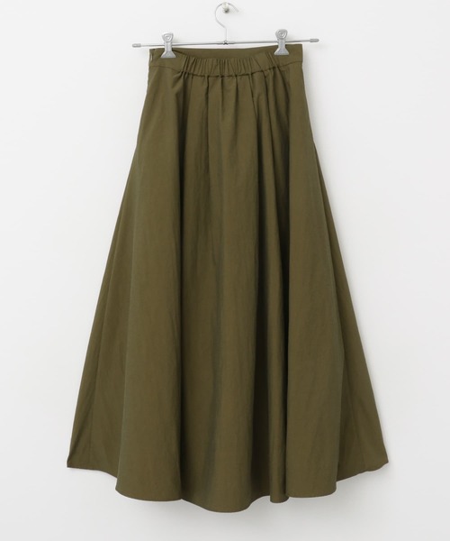 FORK&SPOON（フォークアンドスプーン）の「FORK&SPOON　シャンブレータックスカート（スカート・レディース・グリーン系その他/ブラック・1/2）」の11枚目の写真