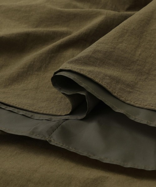 FORK&SPOON（フォークアンドスプーン）の「FORK&SPOON　シャンブレータックスカート（スカート・レディース・グリーン系その他/ブラック・1/2）」の3枚目の写真