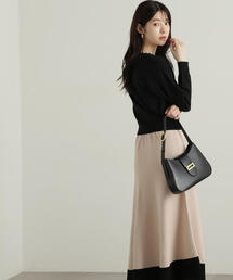 PROPORTION BODY DRESSING | バイカラーパールニットセットアップ / 1214240104(ワンピース)