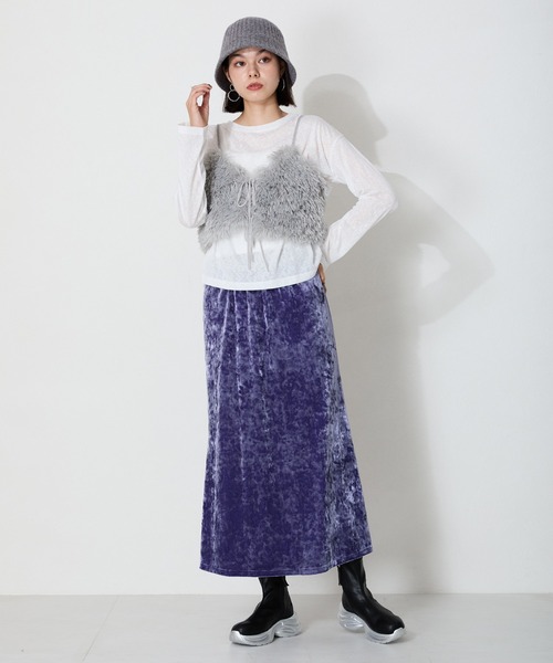 ORiental TRaffic(オリエンタルトラフィック)の「スニーカーソール配色ブーツ 41433(ブーツ・レディース・ブラック・S/M/L/LL)」の4枚目の写真