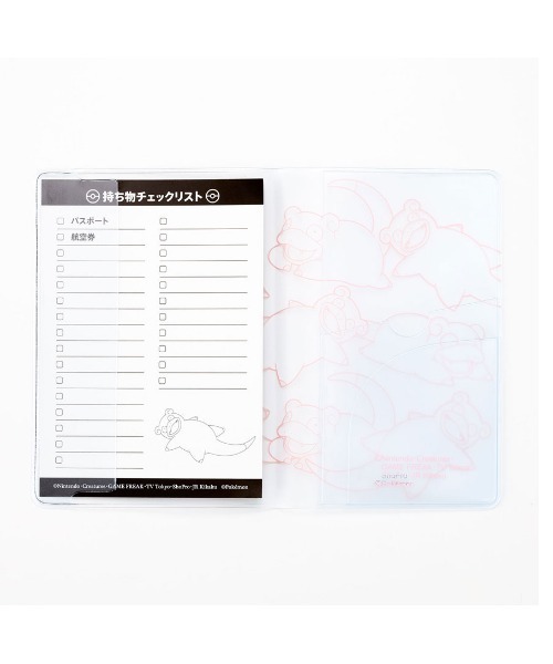 ポケットモンスター（ポケットモンスター）の「ポケットモンスター/ポケモン/パスポートカバーヤドンいっぱい（パスポートケース・メンズ・ホワイト系その他・FREE）」の2枚目の写真