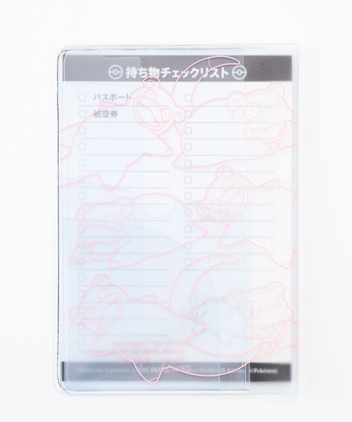 ポケットモンスター（ポケットモンスター）の「ポケットモンスター/ポケモン/パスポートカバーヤドンいっぱい（パスポートケース・メンズ・ホワイト系その他・FREE）」の3枚目の写真