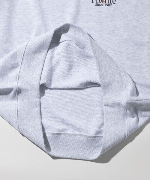 Foxfire(フォックスファイヤー)の「Foxfire/フォックスファイヤー 別注 Foxfire プリントクルーネック スウェット/カモ/バックプリント/リラックスフィット(スウェット・メンズ・チャコールグレー/ライトグレー/ネイビー・LARGE/MEDIUM)」の18枚目の写真