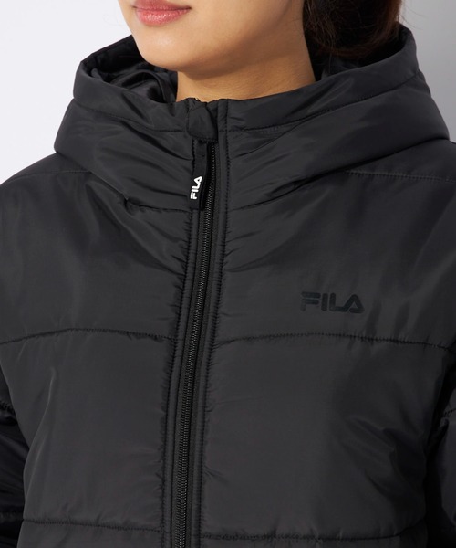 FILA（フィラ）の「【FILA/フィラ】レディーススタンダード中綿ジャケット　ブルゾン（ブルゾン・レディース・ライトベージュ/カーキ/ブラック/ダークグレー・LARGE/MEDIUM/X-LARGE）」の13枚目の写真