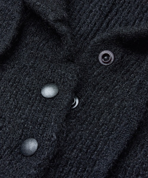 NEW ERA(ニューエラ)の「NEW ERA/ニューエラ ニットキャップ The Food フード 2WAY Fluffy and Soft 14348581(ニットキャップ/ビーニー・メンズ・ブラック・FREE)」の8枚目の写真