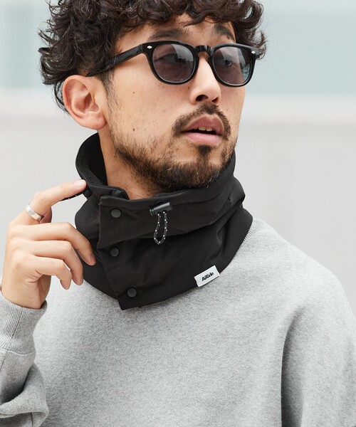 FREAK'S STORE（フリークスストア）の「限定展開 AiRide Warm/エアライド ウォーム 中綿 ネックゲイター（ネックウォーマー/スヌード・メンズ・チャコールグレー/ネイビー/ブラック・FREE）」の7枚目の写真