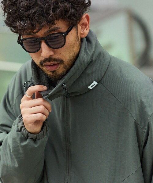 FREAK'S STORE（フリークスストア）の「限定展開 AiRide Warm/エアライド ウォーム 中綿 ネックゲイター（ネックウォーマー/スヌード・メンズ・チャコールグレー/ネイビー/ブラック・FREE）」の5枚目の写真