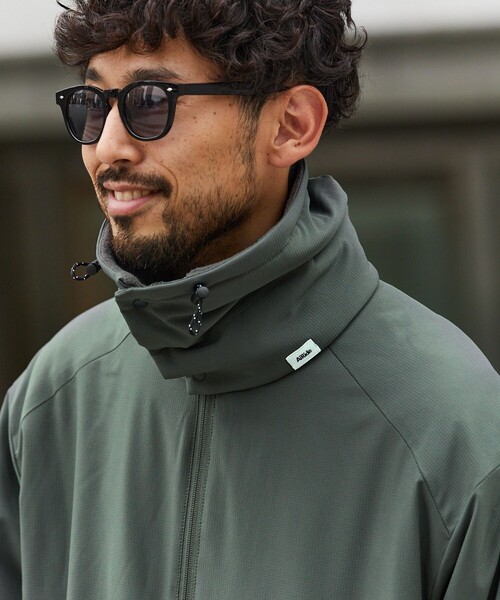 FREAK'S STORE（フリークスストア）の「限定展開 AiRide Warm/エアライド ウォーム 中綿 ネックゲイター（ネックウォーマー/スヌード・メンズ・チャコールグレー/ネイビー/ブラック・FREE）」の4枚目の写真