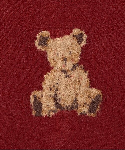 petit main(プティマイン)の「モチーフニットセット(その他ベビーウェア・キッズ・アイボリー/レッド/ネイビー・80cm/70cm)」の7枚目の写真