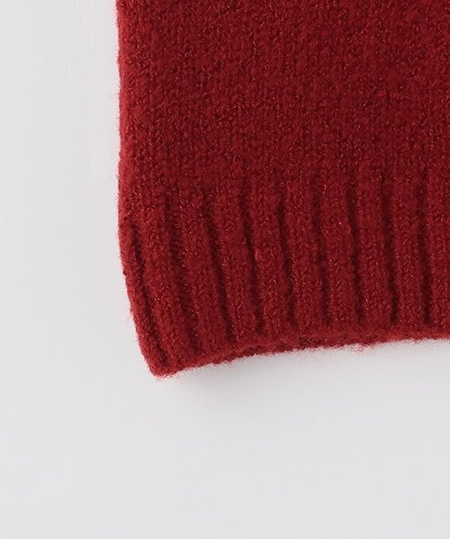 petit main(プティマイン)の「モチーフニットセット(その他ベビーウェア・キッズ・アイボリー/レッド/ネイビー・80cm/70cm)」の9枚目の写真