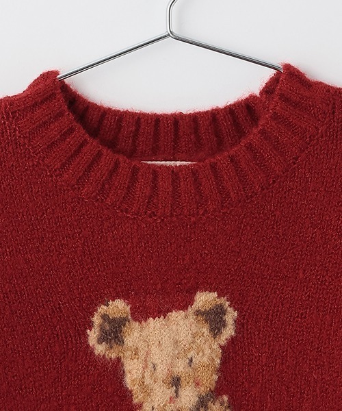 petit main(プティマイン)の「モチーフニットセット(その他ベビーウェア・キッズ・アイボリー/レッド/ネイビー・80cm/70cm)」の20枚目の写真