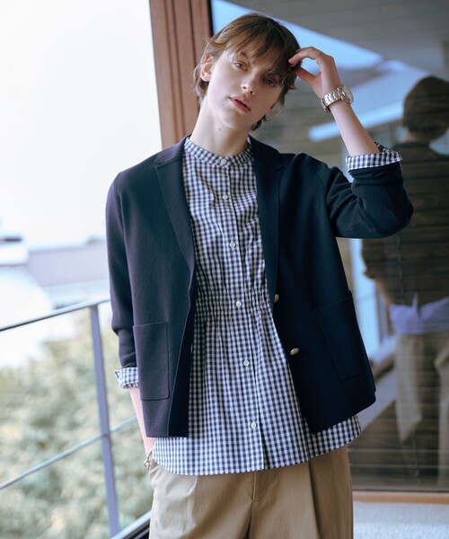 J.PRESS Ladies(J.プレス レディス)の「【洗える】20チノストレッチ ワイドパンツ(その他パンツ・レディース・ベージュ系/グレー系/ホワイト系・XS/S)」の21枚目の写真