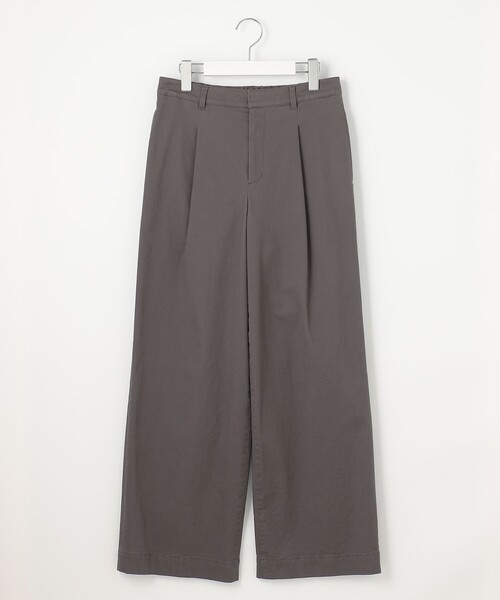 J.PRESS Ladies(J.プレス レディス)の「【洗える】20チノストレッチ ワイドパンツ(その他パンツ・レディース・ベージュ系/グレー系/ホワイト系・XS/S)」の10枚目の写真