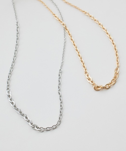 Pierrot（ピエロ）の「チェーンジョイントロングネックレス（ネックレス・レディース・シルバー/ゴールド・FREE）」の4枚目の写真