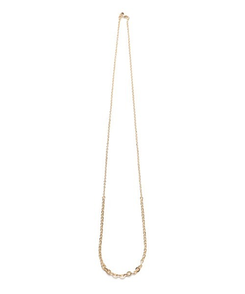 Pierrot（ピエロ）の「チェーンジョイントロングネックレス（ネックレス・レディース・シルバー/ゴールド・FREE）」の8枚目の写真