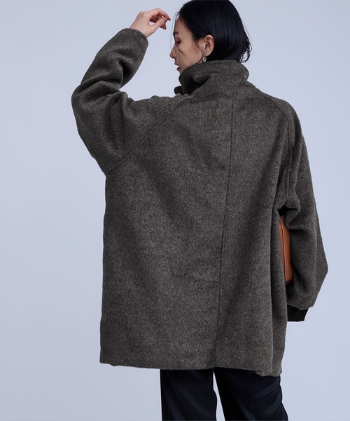 モッサスタンドカラーダブルコート（ダウンジャケット/コート）｜ur's