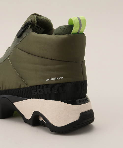 SOREL(ソレル)の「SOREL/ソレル キネティックインパクトパフィージップ(ブーツ・レディース・ブラック/カーキ・23cm/23.5cm/24cm/24.5cm/25cm)」の6枚目の写真
